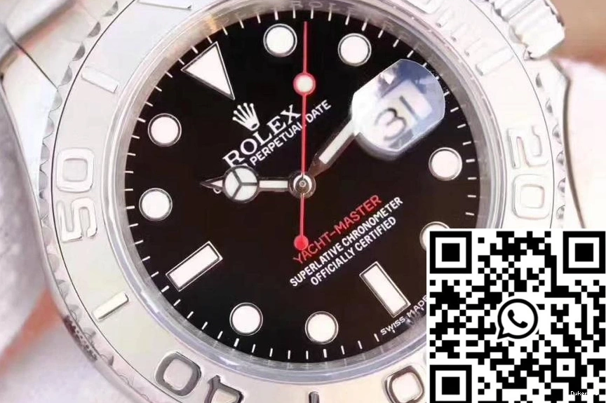 116622 Dial Rolex 40mm EW Black Factory Master Yacht 0415